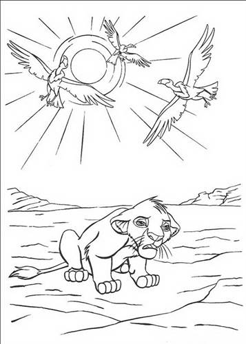 Kids-n-fun.com | 92 coloring pages of Lion King